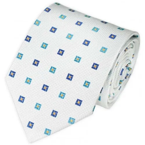 Светлый мужской галстук Basile 21468