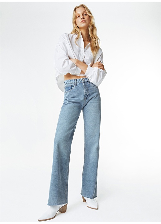 Женские джинсовые брюки стандартного кроя с высокой талией Mavi