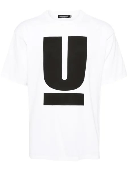 Undercover футболка с логотипом, белый