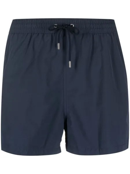 Paul Smith плавки-шорты с кулиской, синий