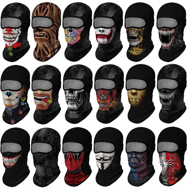Защитная Лыжная маска, Балаклава, мотоциклетная маска для лица, Веном, шея, галстук, брикет, дышащая маска, головная повязка