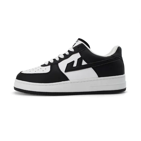 Кроссовки WARRIOR Skateboarding Shoes Unisex Low-top White, белый/черный