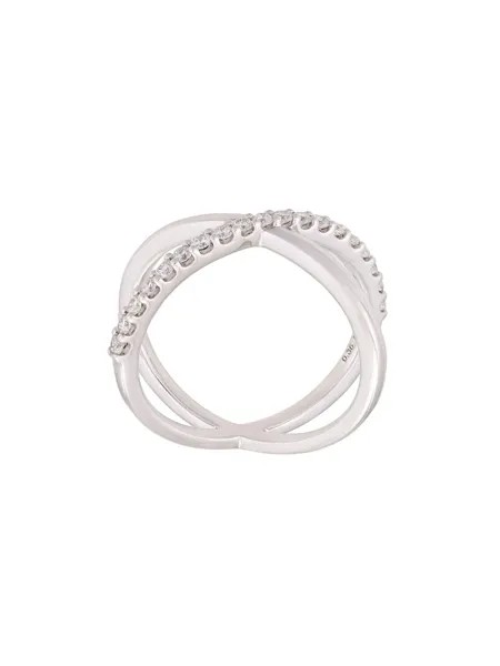 ALINKA кольцо Katia из белого золота с бриллиантами