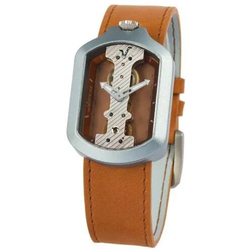Наручные часы Atto Verticale TO-08, коричневый, оранжевый