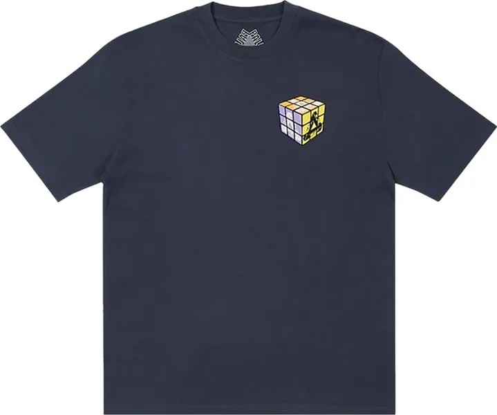 Футболка Palace Don'T Be Square T-Shirt 'Navy', синий