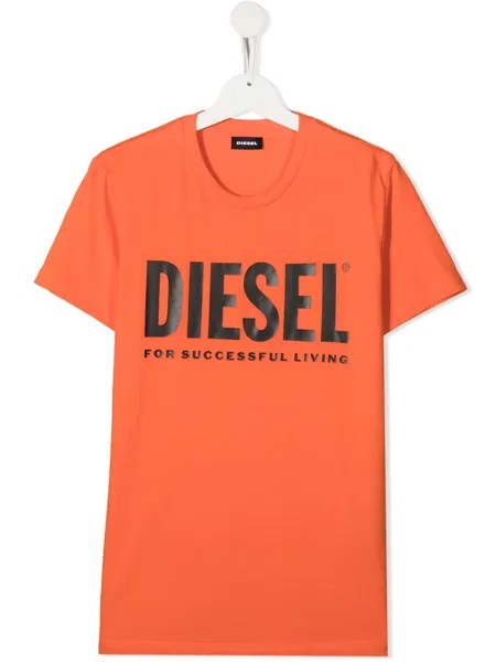 Diesel Kids футболка с логотипом