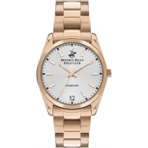 Наручные часы Beverly Hills Polo Club BP3301X.430, серебряный, золотой