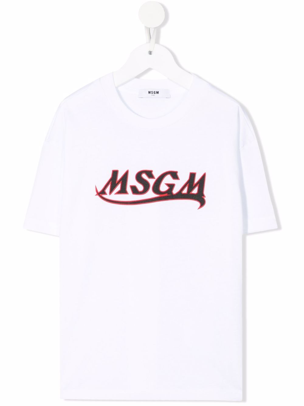 MSGM Kids футболка с логотипом