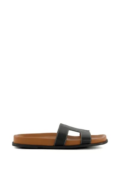 Кожаные сандалии Loupa Dune London, черный