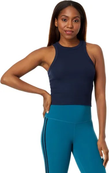 Топ Splits59 Kiki Rib Crop, индиго