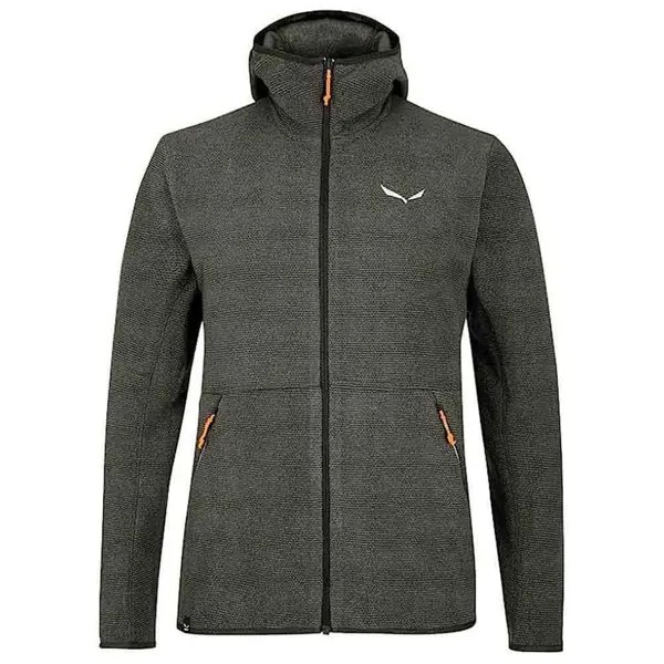 Толстовка Salewa Nuvolo Polarlite Hooded, зеленый