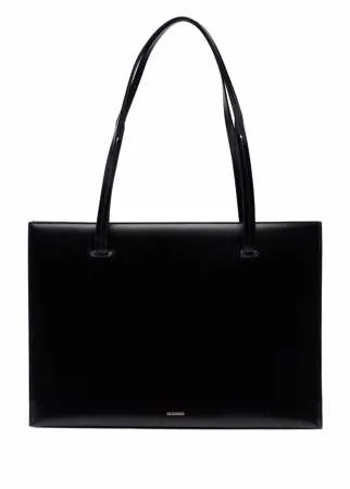 Jil Sander большая сумка-тоут с логотипом
