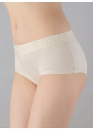 Giulia Трусы Слипы Cotton Culotte 01 var C высокой посадки, размер M, naturale