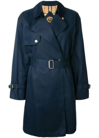 Burberry Pre-Owned тренч с поясом