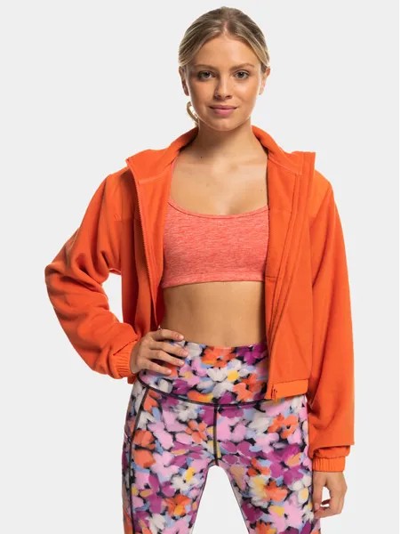 Флисовая куртка стандартного кроя Roxy, оранжевый