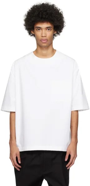 Белая футболка с карманами Valentino
