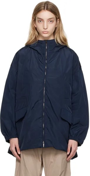 Темно-синяя парка с капюшоном The Cube Max Mara