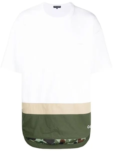Comme des Garçons Homme футболка с логотипом, белый