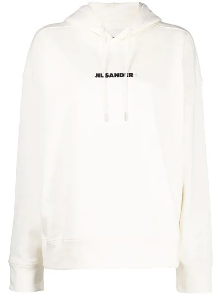 Jil Sander худи с логотипом