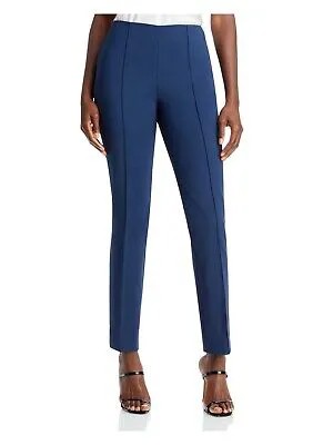 JASON WU Женские темно-синие укороченные брюки с карманами на молнии и рельефными швами для работы 6