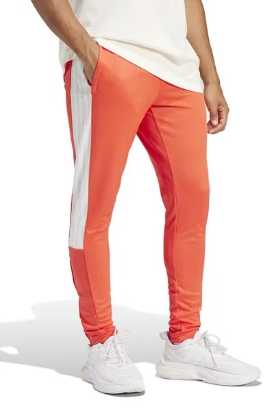 Спортивные брюки Tiro с прорезями на молнии Adidas Sportswear, оранжевый