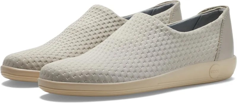 Кроссовки Soft 2.0 Slip-On Sneaker ECCO, цвет Gravel/Gravel