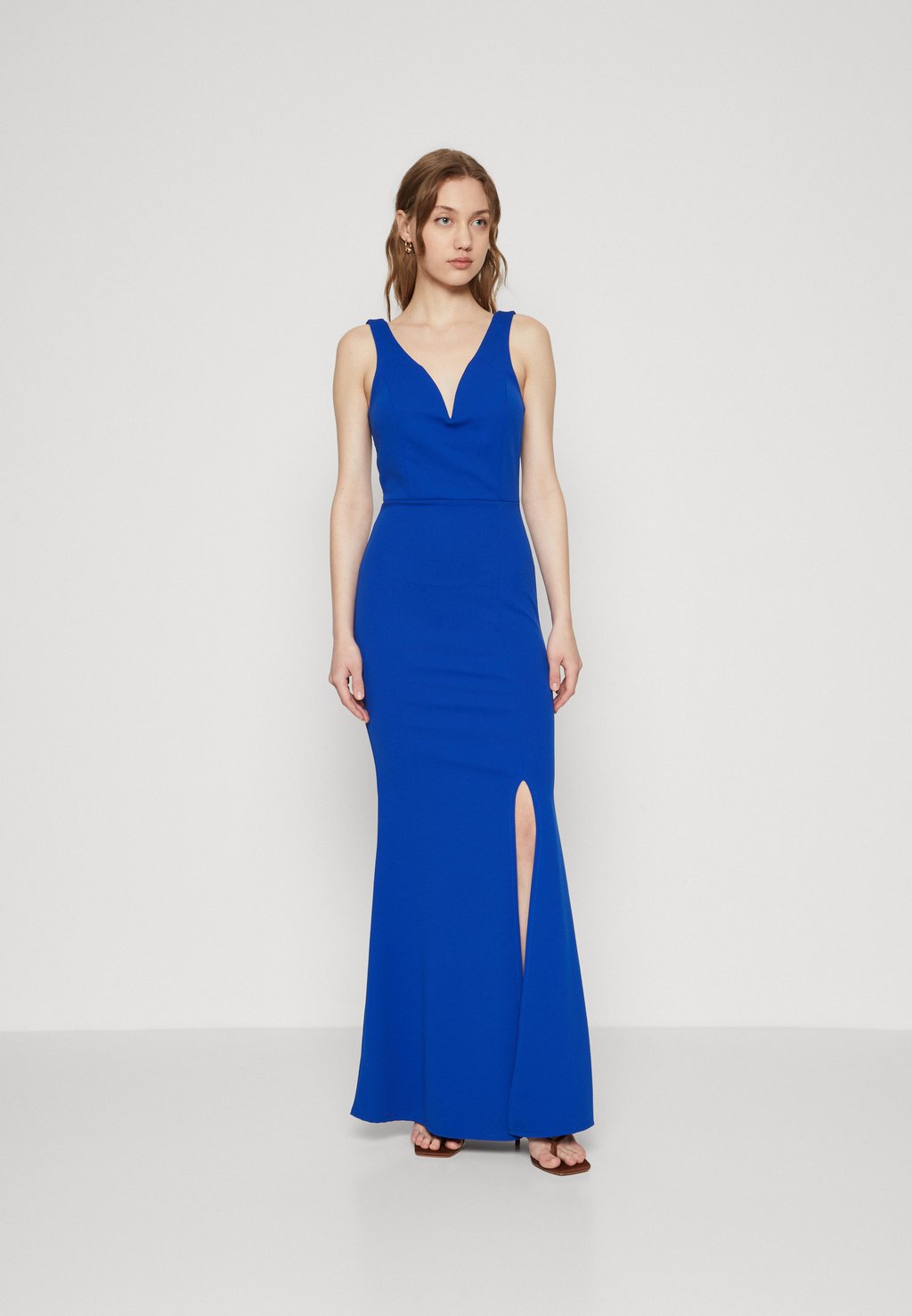 Платье для выпускного WEDDING ROSIE CUT OUT MAXI WAL G., цвет electric blue