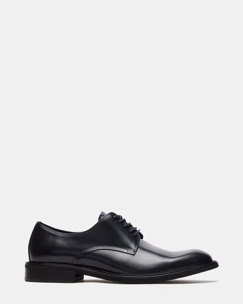 Туфли Hadar Navy Box Leather Steve Madden, синий