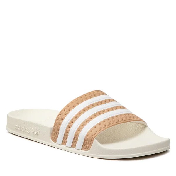 Шлепанцы adidas adilette, бежевый