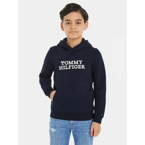 Худи TOMMY HILFIGER, размер 10Y [METY], синий