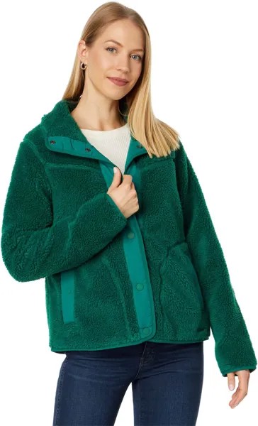 Куртка Bean's Sherpa Fleece Jacket L.L.Bean, цвет Emerald Spruce