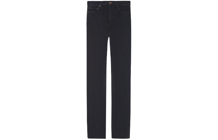 SAINT LAURENT Женские джинсы, цвет Black
