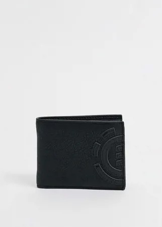 Черный бумажник Element Daily-Черный цвет