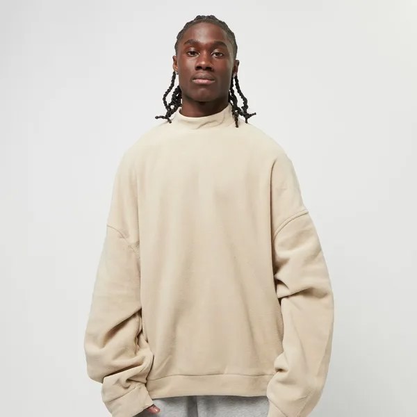 Толстовка Oversized Polar Fleece Crew Urban Classics, цвет wetsand