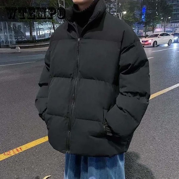 Зима Толстый Пуховик Мужская 2021 Новая теплая хлопчатобумажная куртка Куртка