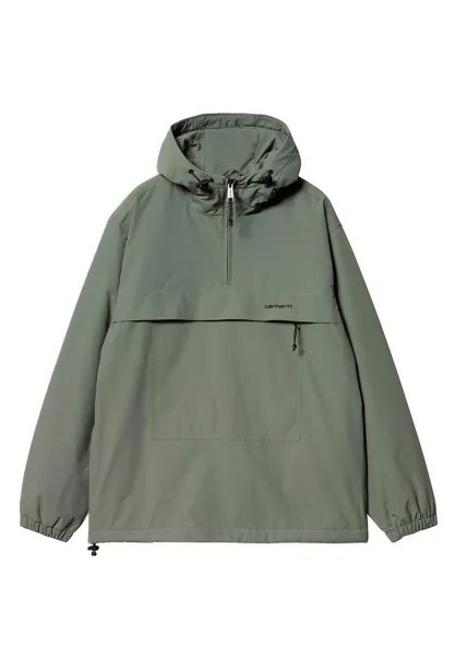 Ветровка Carhartt WIP, цвет smoke green black