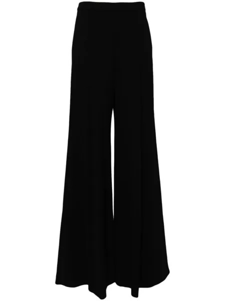 Giambattista Valli широкие брюки с завышенной талией, черный