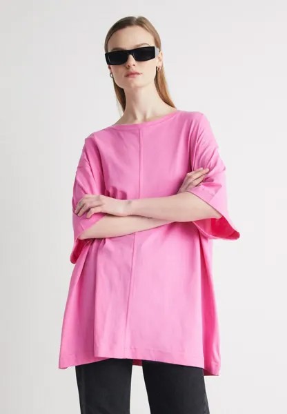 Футболка с принтом LUA DAILY 2nd Day, цвет coral blush