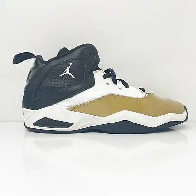 Баскетбольные кроссовки Nike Boys Air Jordan B Loyal CU4923-100 Gold, размер 1Y