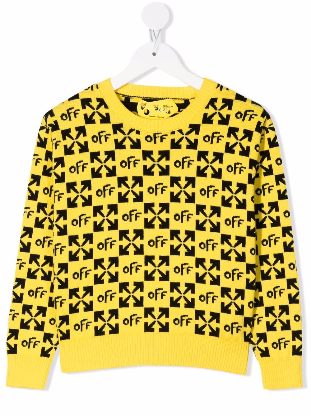 Off-White Kids толстовка с логотипом