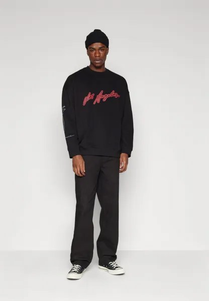 Толстовка Los Angeles Printed Crew Unisex YOURTURN, черный