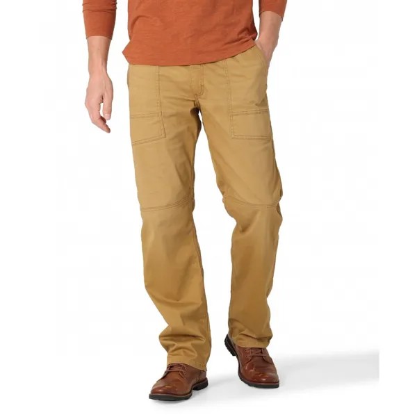 Новые мужские повседневные брюки Wrangler Relaxed Fit, мужские размеры W30-W46, прочный и комфортный