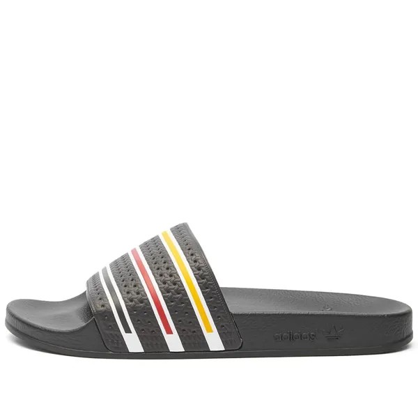 Шлепанцы Adidas Adilette, черный/разноцветный