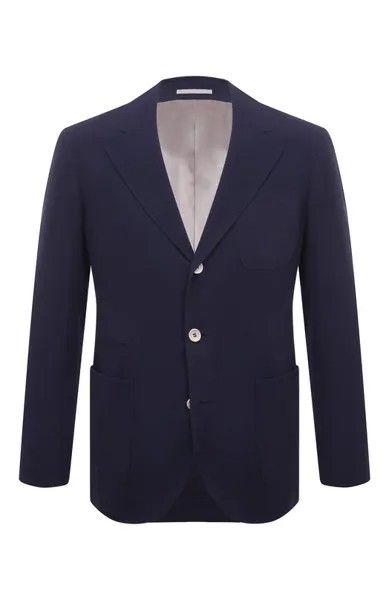 Хлопковый пиджак Brunello Cucinelli