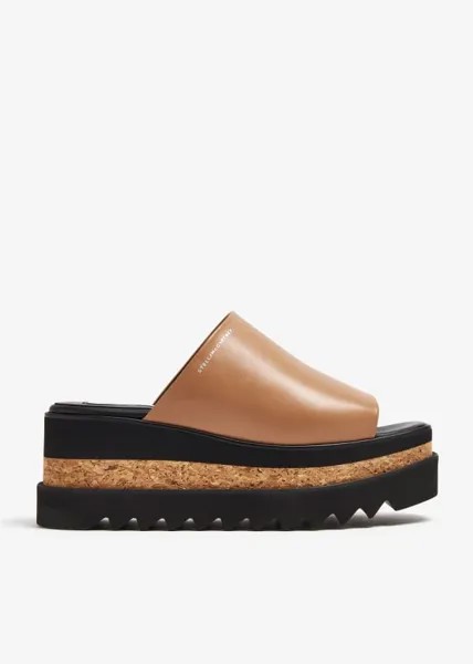 Мюли Stella Mccartney Sneak-Elyse Platform, коричневый