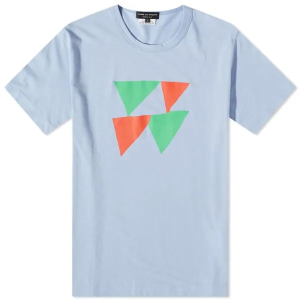 Футболка Comme des Garçons Homme Plus Triangle Print Tee