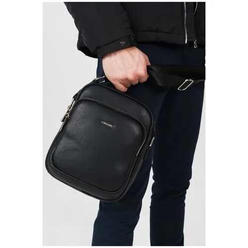 Сумка мужская David Jones 798801 BLACK, черная