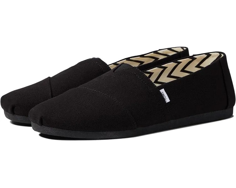 Лоферы TOMS Classic Alpargata, черный