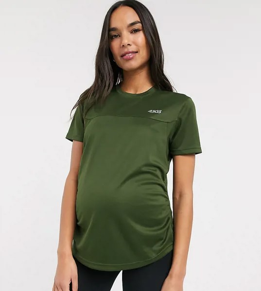 Футболка ASOS 4505 Maternity-Зеленый цвет