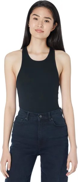 Топ 7 For All Mankind Racerback Tank, цвет Jet Black